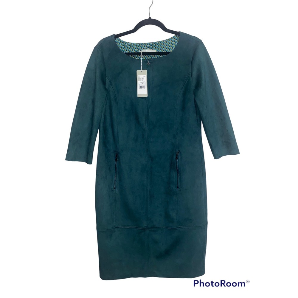 Bianca Nadina Green Teal Dress Size 10